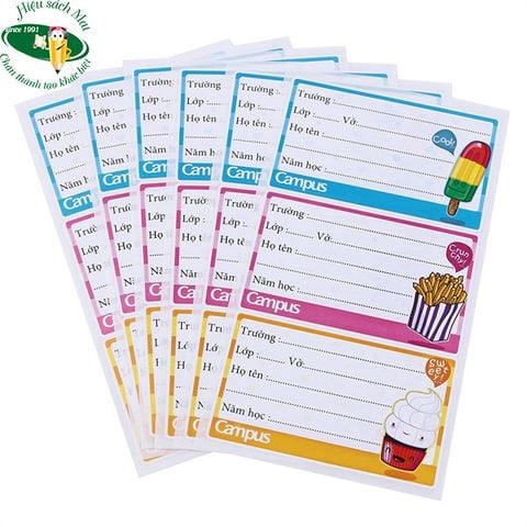 [CAMPUS] Nhãn vở Campus NTFOD18  sản phẩm chính hãng