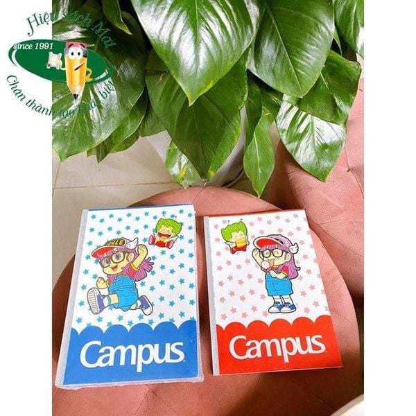 Vở kẻ ngang có chấm Campus ĐL70gsm