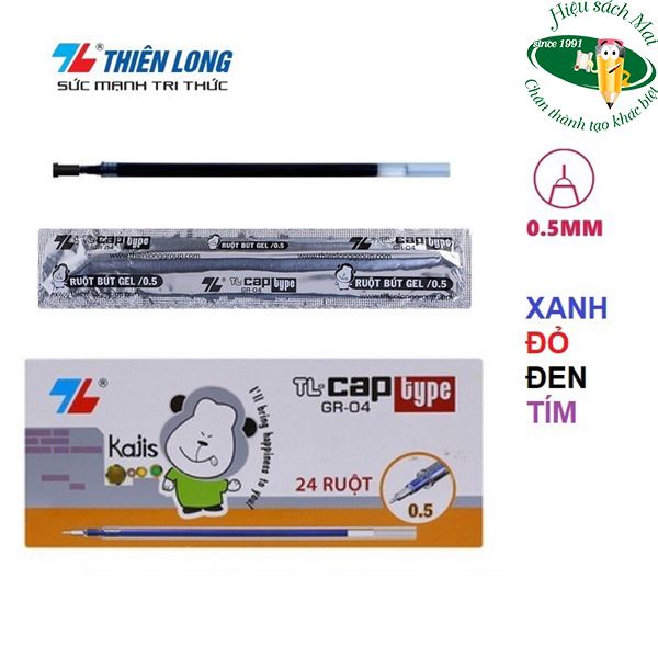 [THIÊN LONG] Ruột bút gel Thiên long GR-04 (24/2880) sản phẩm chính hãng