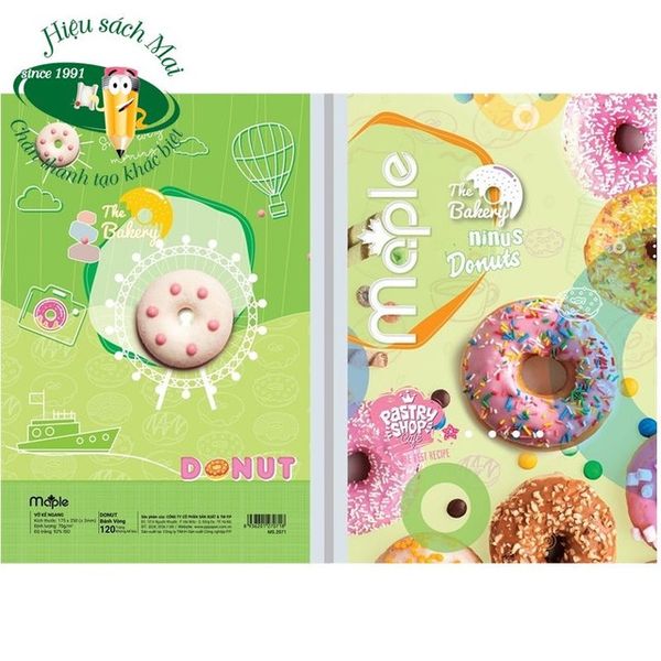 Vở kẻ ngang Maple ĐL70gsm