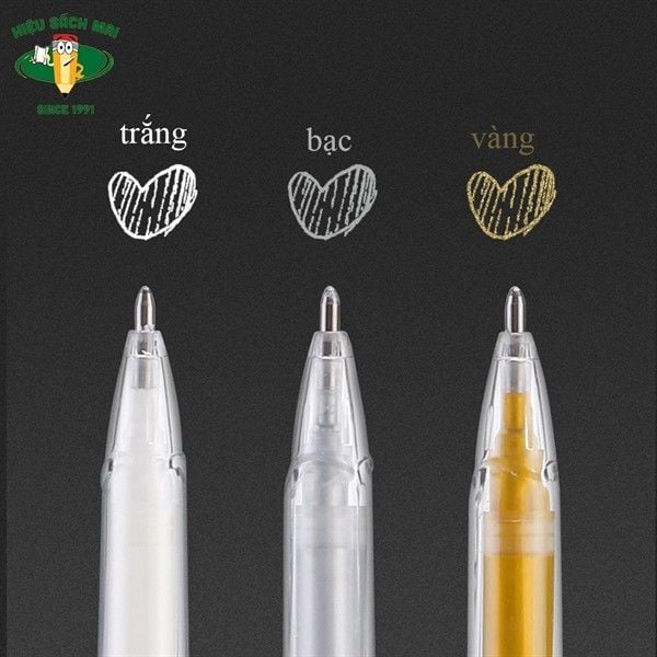 [BAOKE] Bút Nhũ 1.0mm Màu Sắc Cực Bắt Mắt Dành Cho Những Tấm Thiệp Baoke Pc5088
