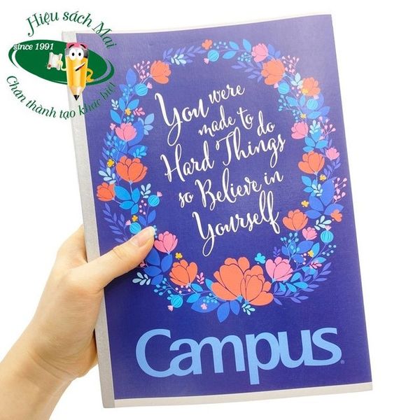 Vở kẻ ngang có chấm Campus ĐL70gsm