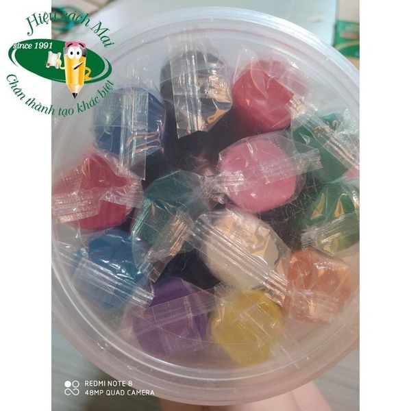 Xô đất nặn 13 màu 1500g 008-131500 (12)