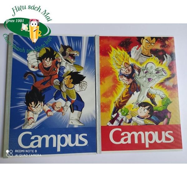 Vở kẻ ngang có chấm Campus ĐL70gsm