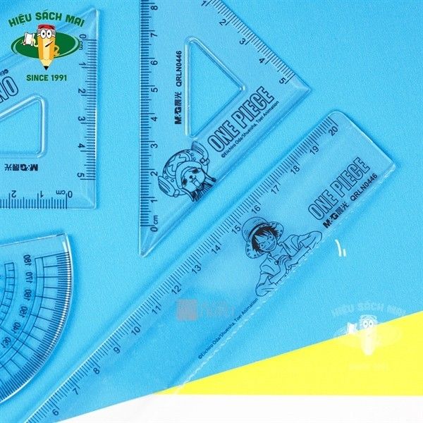 Thước Bộ Eke One Piece Qrln0446 Có Tại Hiệu Sách Mai Hãng M&G