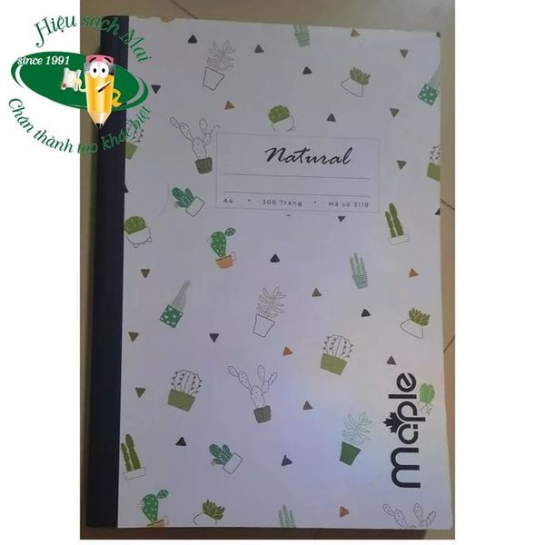 Sổ may gáy A4 Maple