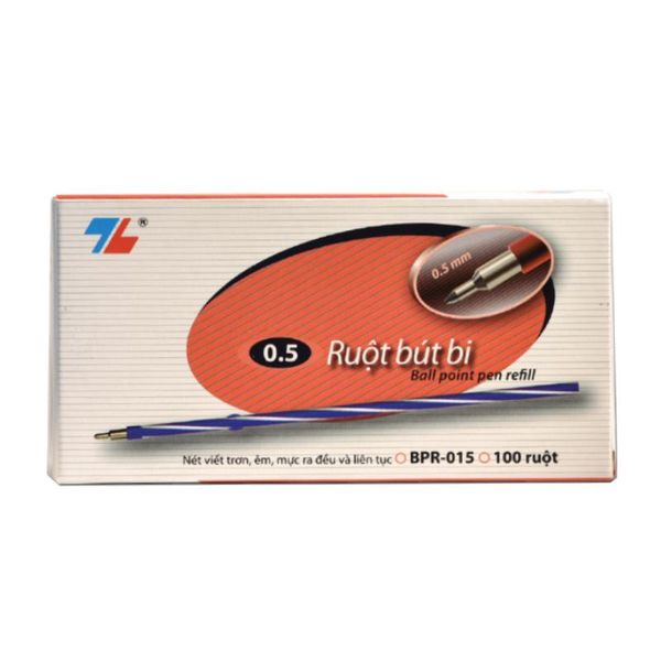 [THIÊN LONG] Ruột bút bi TL-079 Thiên Long BPR-015 (10/100) sản phẩm chính hãng