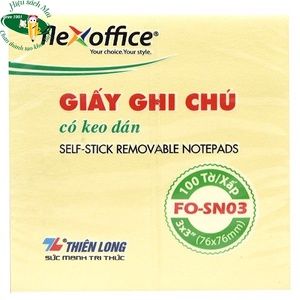 [THIÊN LONG] Giấy nhớ 3x3 Flexoffice SN03 sản phẩm chính hãng