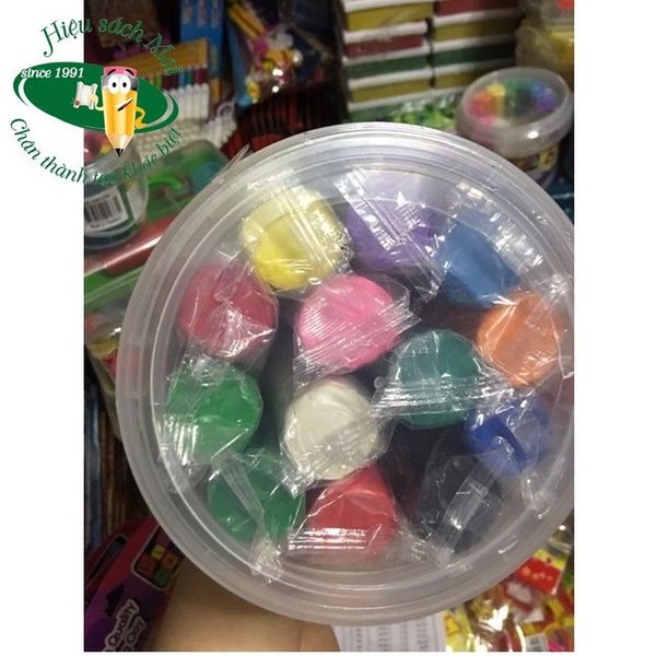 Xô đất nặn 13 màu 1500g 008-131500 (12)