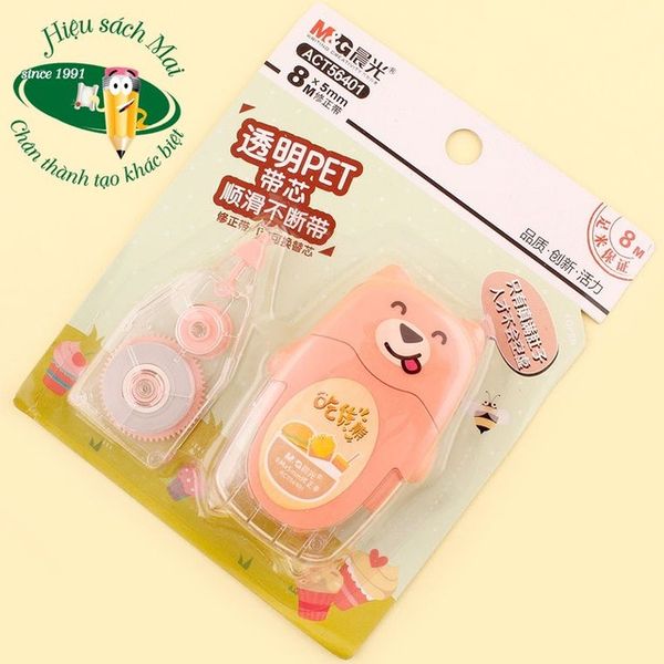 Xóa Kéo 8M Thân Hình Con Gấu Act56401 Có Tại Hiệu Sách Mai Hãng M&G
