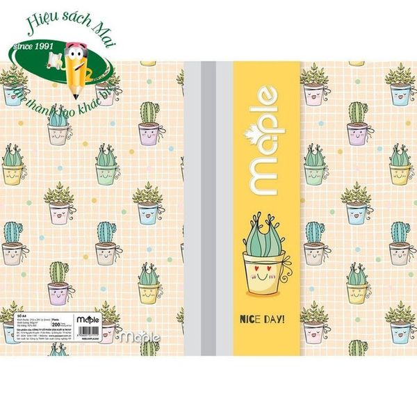 Sổ may gáy A4 Maple