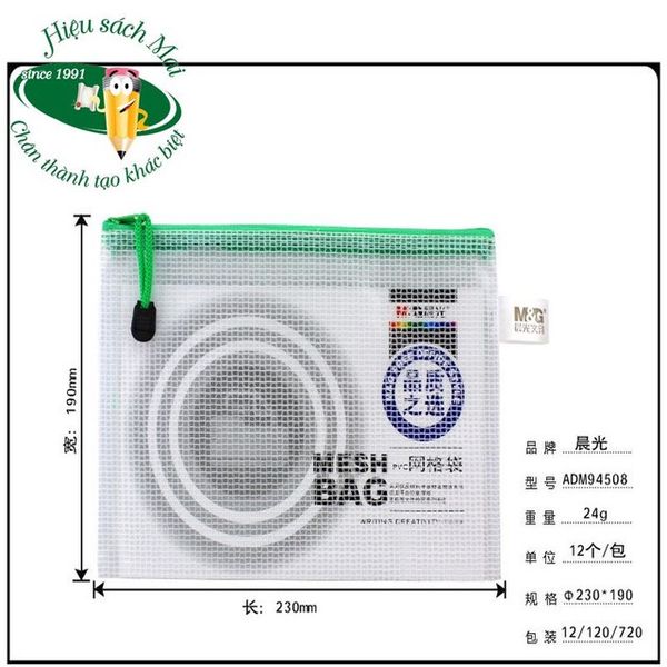 Túi Lưới A5 Chính Hãng - Có Tại Hiệu Sách Mai