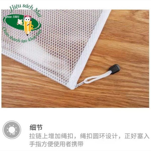 Túi Lưới Màu A4 ( Trắng, Hồng, Xanh , Tím) Adm929K5 Có Tại Hiệu Sách Mai Hãng M&G