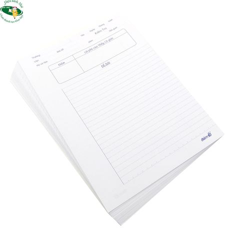 [THIÊN LONG] Giấy kiểm tra ô ly Điểm 10 TP-GKT06 (20 đôi + 6 đơn) (100) sản phẩm chính hãng