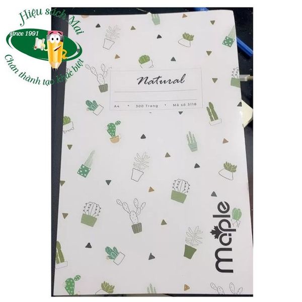 Sổ may gáy A4 Maple