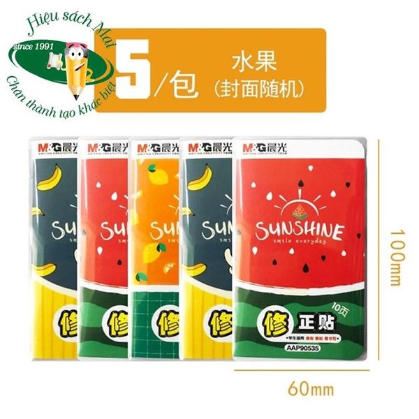 Aap90535 Dán Xoá Học Sinh M&G Có Tại Hiệu Sách Mai Hãng M&G