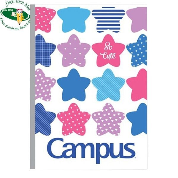 [CAMPUS] Vở kẻ ngang không chấm 80 trang Campus  sản phẩm chính hãng
