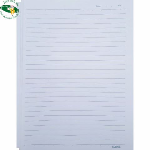 [KLONG] Giấy tập A4 Klong317 (200 tập/ thùng) sản phẩm chính hãng