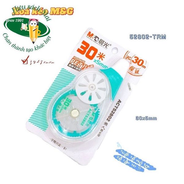 Xoá Kéo Màu 30M Act52802 Có Tại Hiệu Sách Mai Hãng M&G