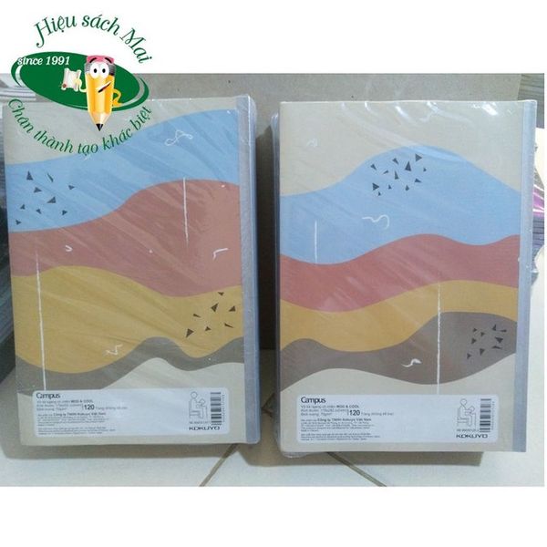 Vở kẻ ngang có chấm Campus ĐL70gsm