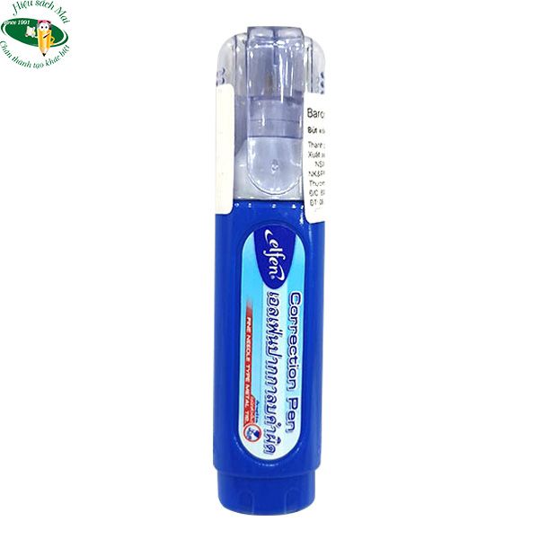 Bút Xóa 6Ml Elfen Chính Hãng - Có Tại Hiệu Sách Mai