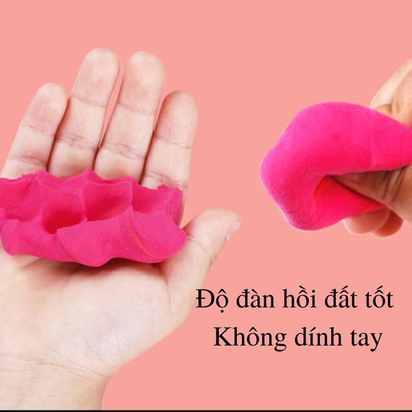 [ELEPHANT] Vỉ đất nặn 6 màu 50g + 1 khuôn hình 002-6SM50 (288) sản phẩm chính hãng