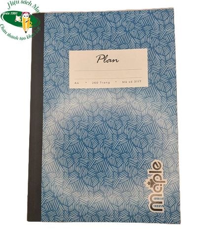 [MAPLE] Sổ may gáy A4 Maple sản phẩm chính hãng