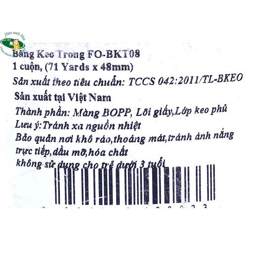 [THIÊN LONG] Băng Dính Trong Flexoffice Bkt08/fo (6/150) Sản Phẩm Chính Hãng