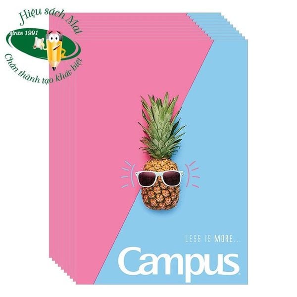 Vở kẻ ngang có chấm Campus ĐL58-65gsm