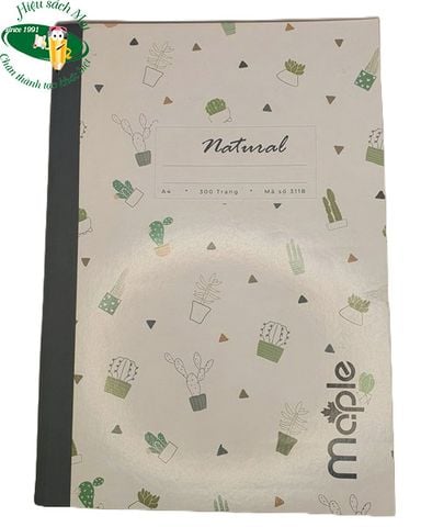 [MAPLE] Sổ May Gáy A4 Maple Sản Phẩm Chính Hãng