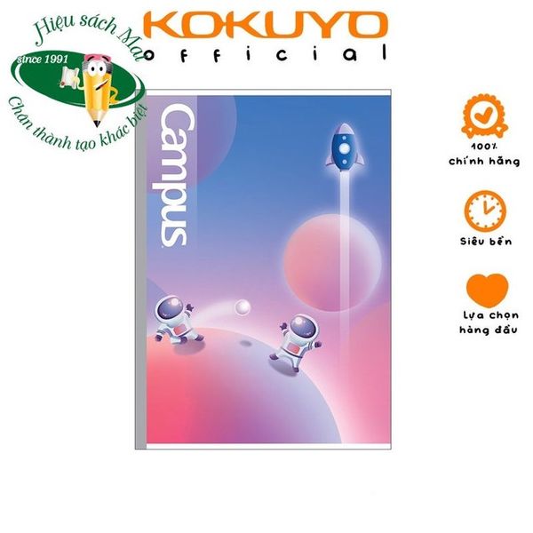 Vở kẻ ngang có chấm Campus ĐL58-65gsm