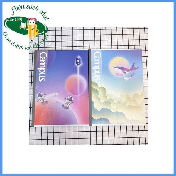 Vở kẻ ngang có chấm Campus ĐL58-65gsm