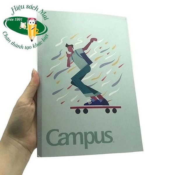 Vở kẻ ngang có chấm Campus ĐL70gsm