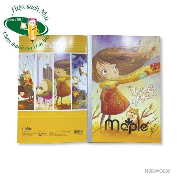 Vở kẻ ngang Maple ĐL70gsm