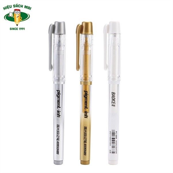 [BAOKE] Bút Nhũ 1.0mm Màu Sắc Cực Bắt Mắt Dành Cho Những Tấm Thiệp Baoke Pc5088