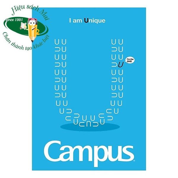 Vở kẻ ngang có chấm Campus ĐL70gsm