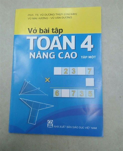 Vở bài tập toán nâng cao 4 tập 1