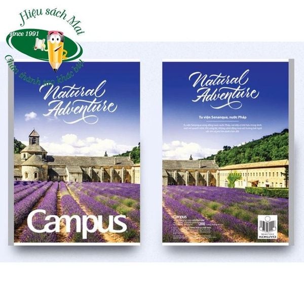 Vở kẻ ngang có chấm Campus ĐL70gsm