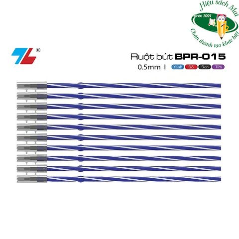 [THIÊN LONG] Ruột bút bi TL-079 Thiên Long BPR-015 (10/100) sản phẩm chính hãng