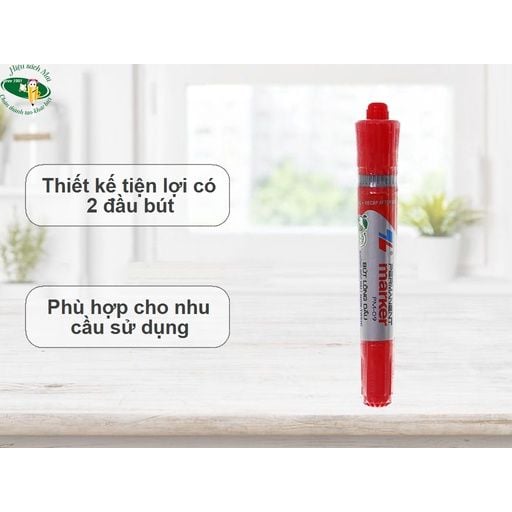 [THIÊN LONG] Bút lông dầu 2 đầu Thiên Long PM-09 (10/720) sản phẩm chính hãng
