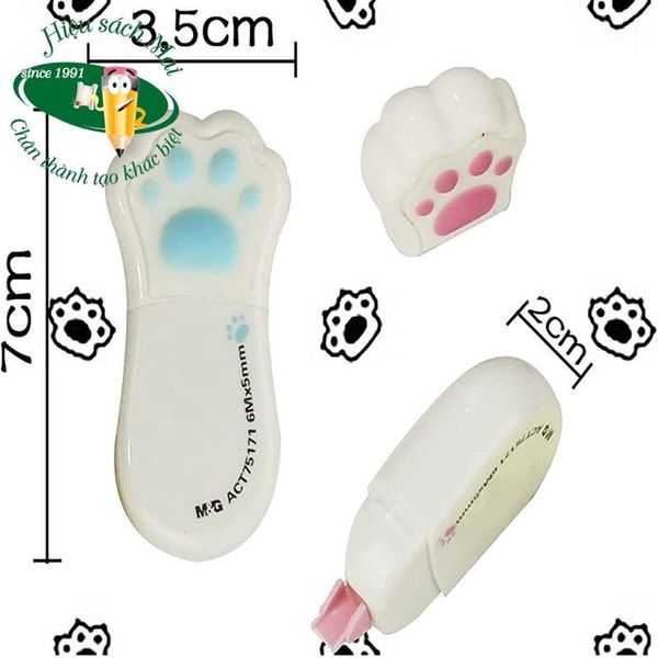 Act75171 Xóa Kéo Hình Chân Chó Có Tại Hiệu Sách Mai Hãng M&G