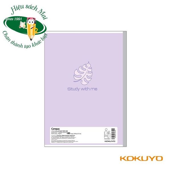 Vở kẻ ngang Campus ĐL70gsm