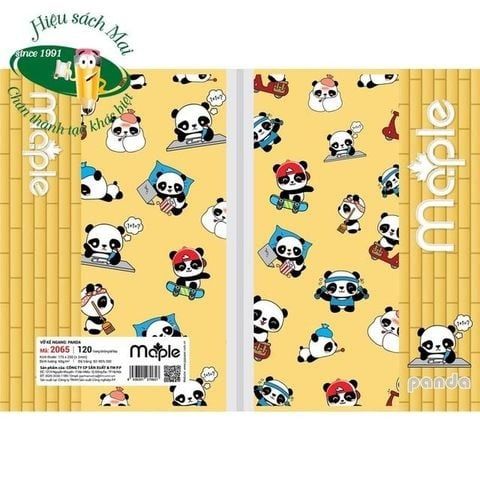 Vở Kẻ Ngang Maple Đl60Gsm Chính Hãng - Có Tại Hiệu Sách Mai