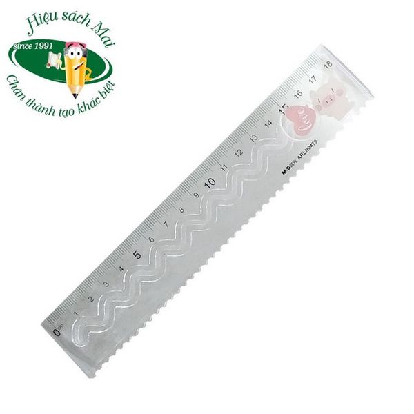 Thước Nhựa 18Cm In Hình Mèo M&G Arln0479 Có Tại Hiệu Sách Mai Hãng M&G