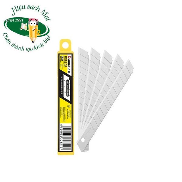 Lưỡi Dao Rọc Giấy Comix Chính Hãng - Có Tại Hiệu Sách Mai