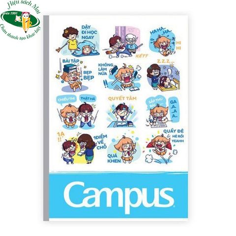 [CAMPUS] Vở kẻ ngang không chấm 80 trang Campus  sản phẩm chính hãng