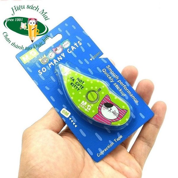 Xóa Kéo 6M Hình Mèo Act11874 Chính Hãng - Có Tại Hiệu Sách Mai