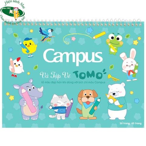[CAMPUS] Vở vẽ A4 Campus  sản phẩm chính hãng