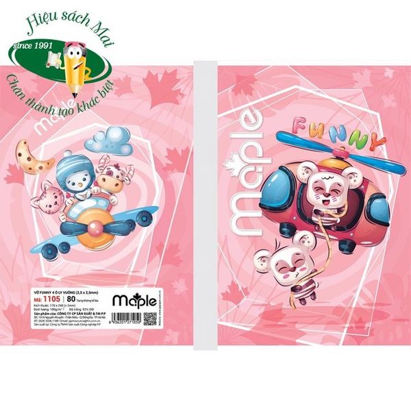 Vở 4 ôly Funny vui nhộn 80 trang