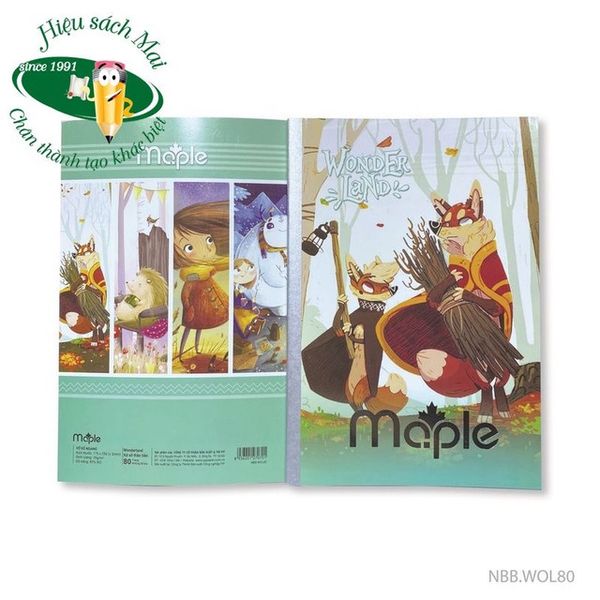 Vở kẻ ngang Maple ĐL70gsm